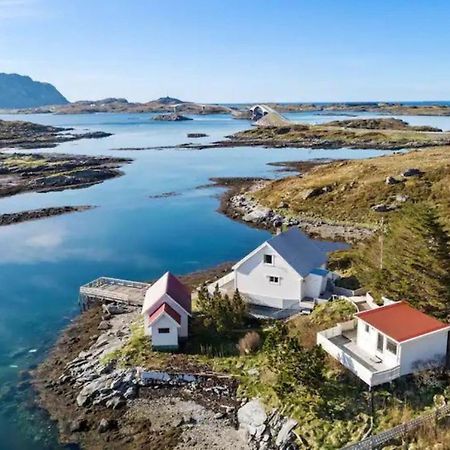 Panoramic Seaview Cabin For Two Persons By The Sea Hovdan Eksteriør billede